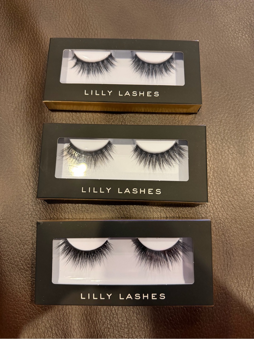 Lilly Lashes Black Flared Volume Lashes Trio